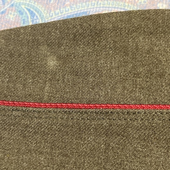 Lot Of 3 Vintage US Military Wool Garrison Hats Please See Photos - Picture 3 of 14